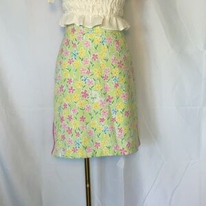 Lilly Pulitzer Floral skort size 8